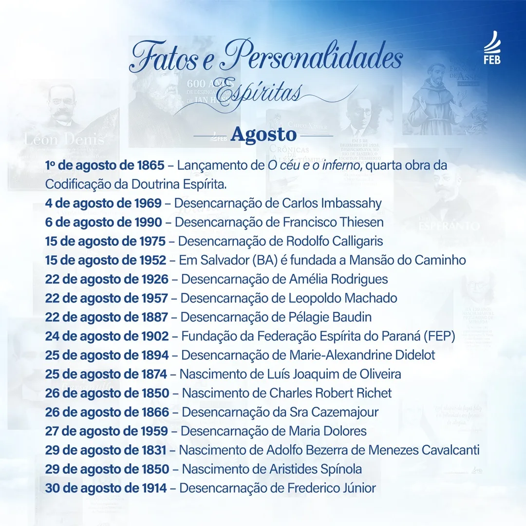 efemérides agosto