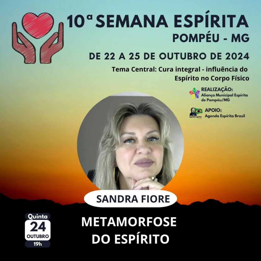 semana espírita de pompéu,semana espírita,semana espirita