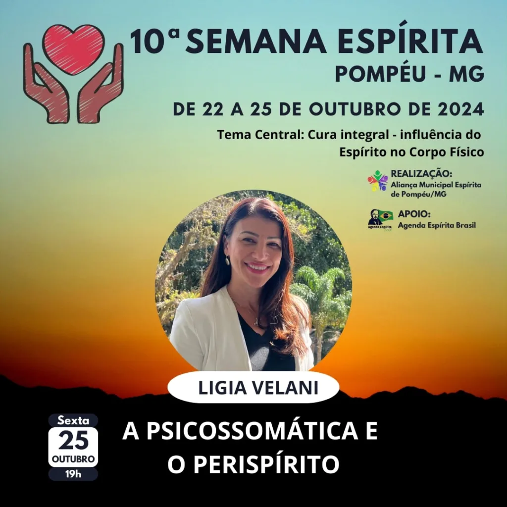 semana espírita de pompéu,semana espírita,semana espirita